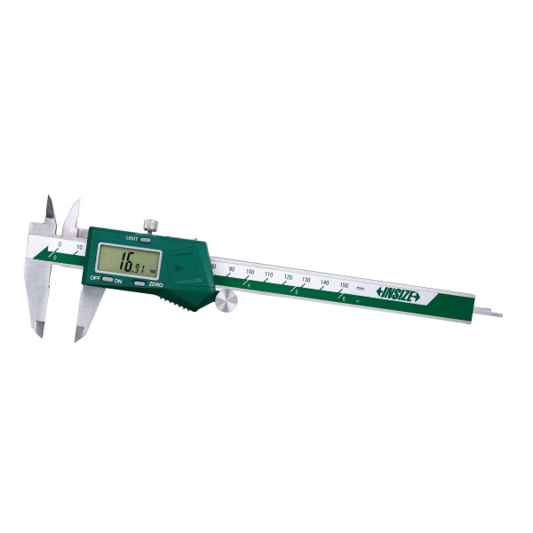 Insize Electronic Digital Caliper, 0-12"/0-300mm  (1102-300) - Picture 1 of 1