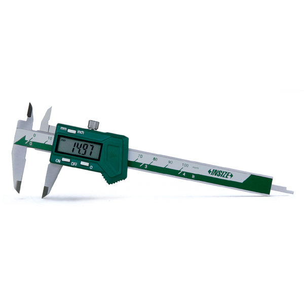 Insize Miniature Electronic Digital Caliper, 0-4"/0-100mm (1111-100A) - Picture 1 of 1