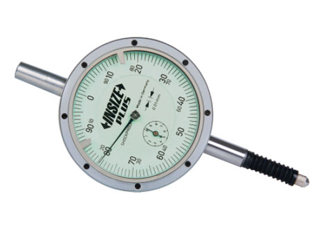 INSIZE 3633-100 graduación de la cabeza 0,01 mm indicador de dial y normas de ajuste no incluidas 0 mm-100 mm Micrómetro