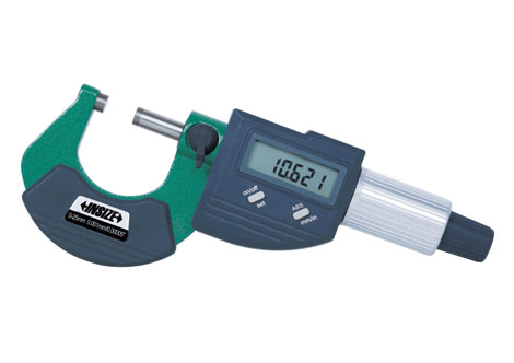 INSIZE Precision Measuring Tool Kit: 9 Pieces, Digital Caliper, Mechanical  Outside Micrometer