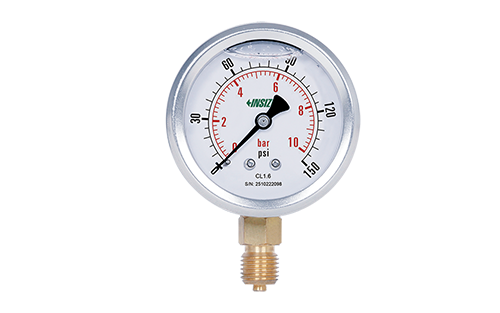 Bourdon Tube Pressure Gauges (Liquid Filled)